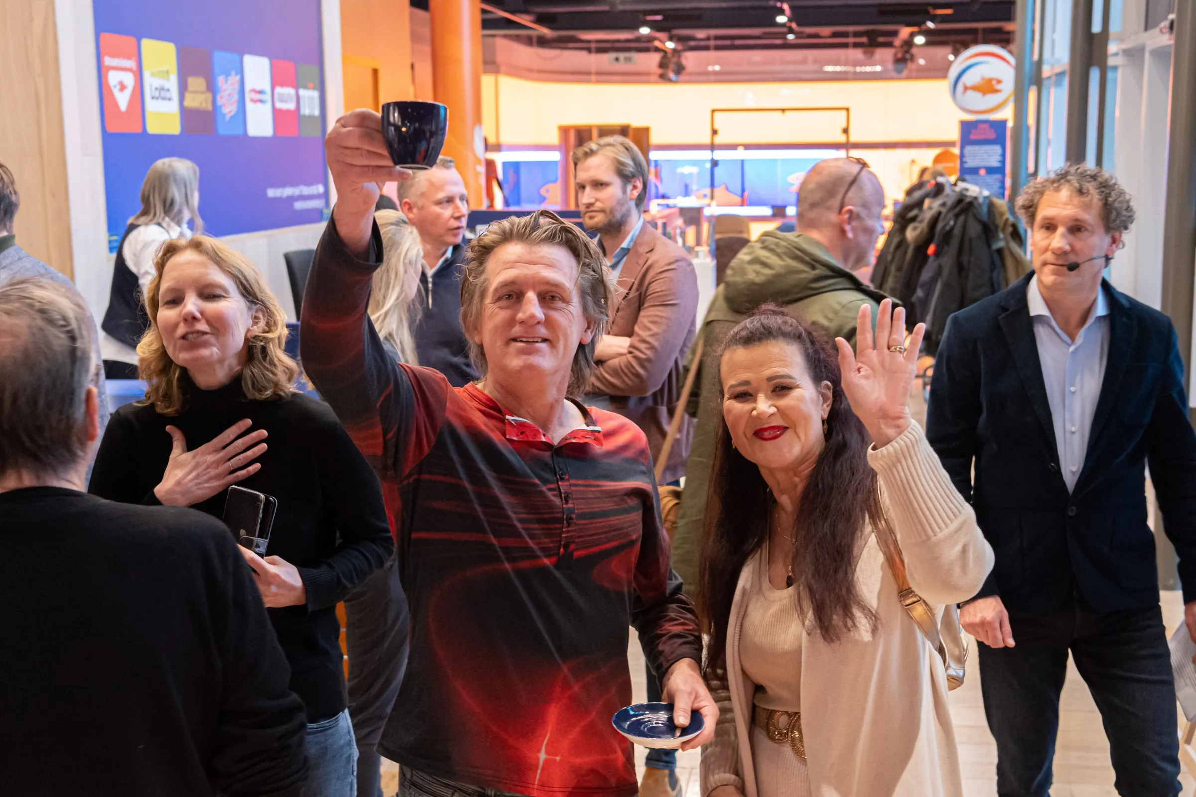 NSP & Media borrel