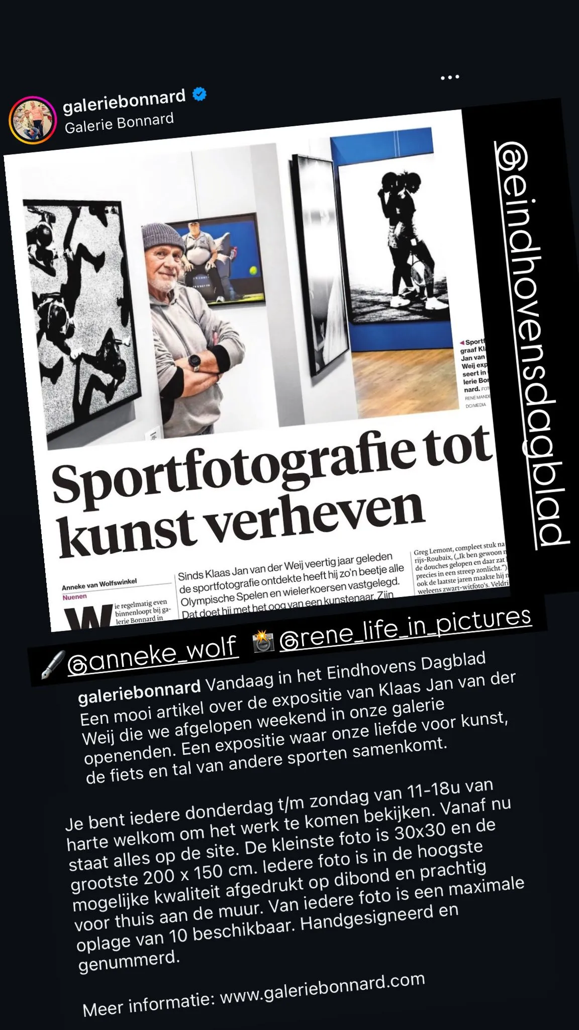 Een lovende recensie in het Eindhovens Dagblad. 