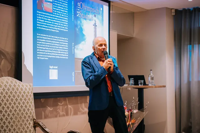 Bab Barens, auteur boek met herinneringen aan Olympisch Stadion