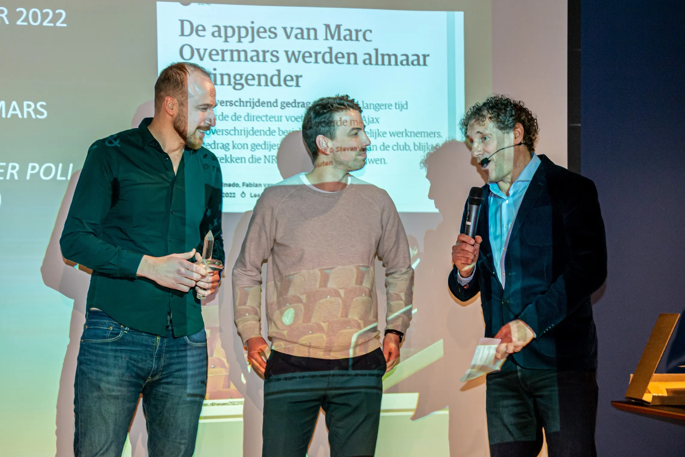 Appjes Overmars in NRC uitgeroepen tot Scoop 2022  