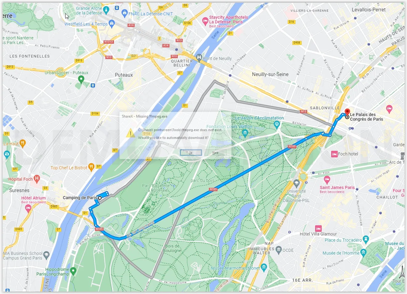 Alternatief voor hotels in Parijs: Camping de Paris 