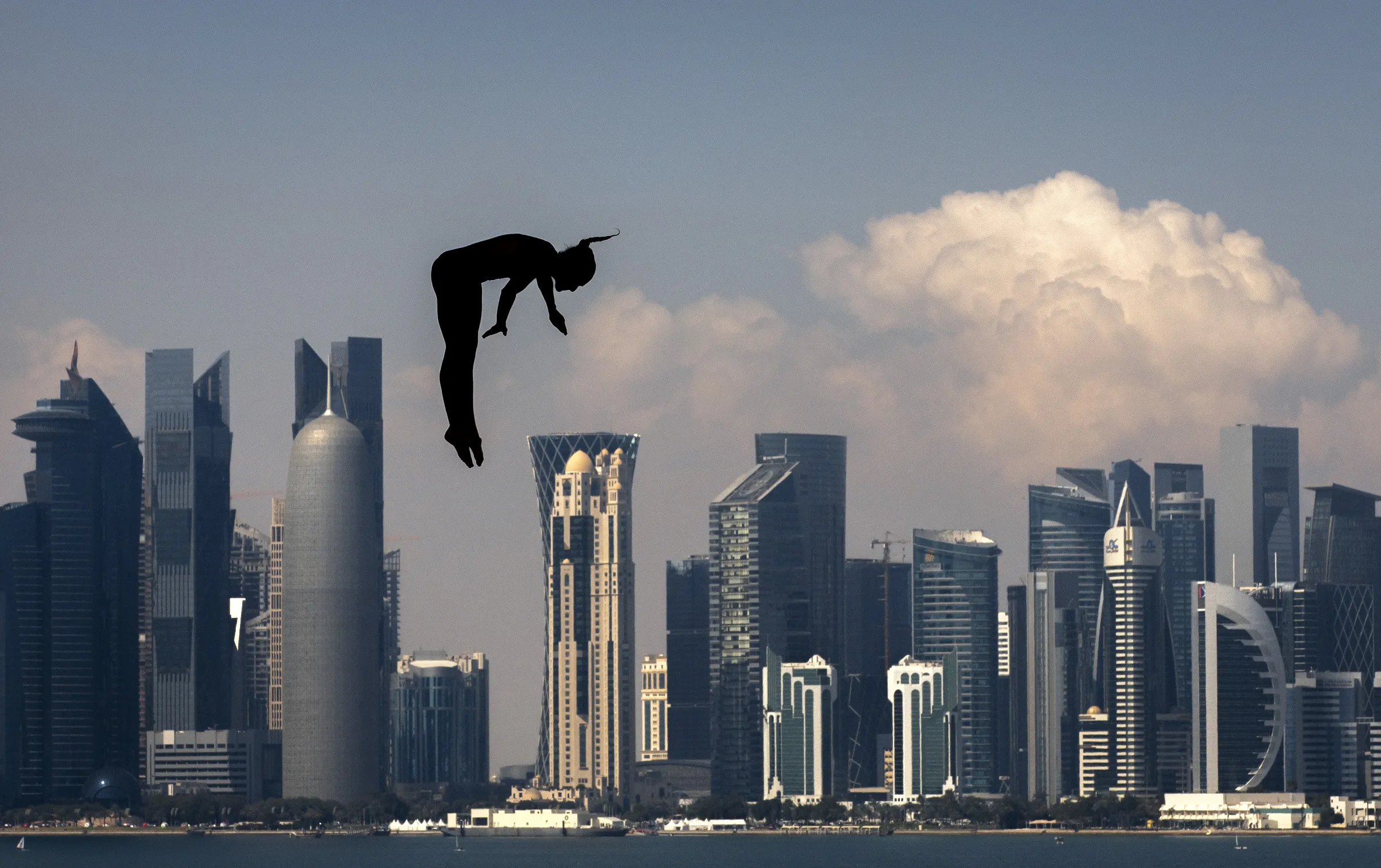High diving inclusief skyline
