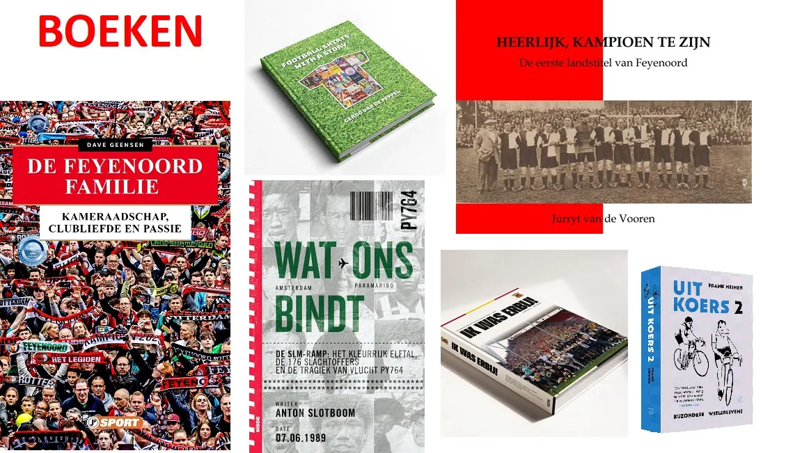 Sportboeken te over voor de rustige uren tijdens de sportzomer