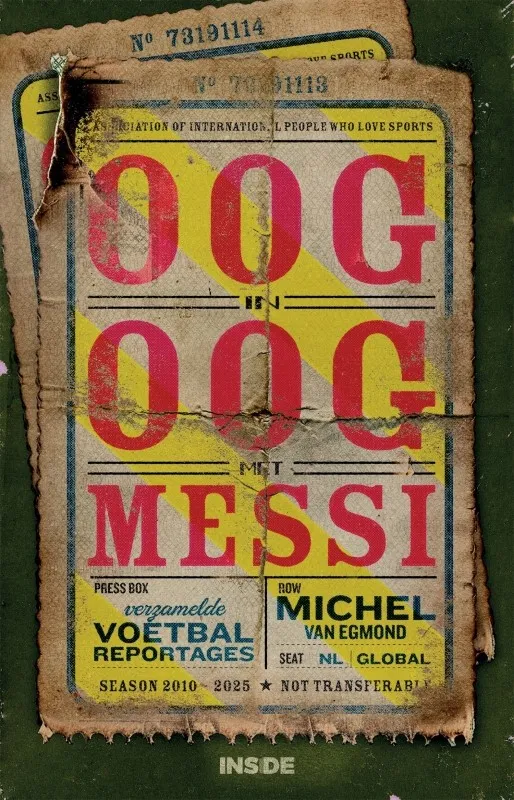 Oog in oog met Messi, nieuw boek van Michel van Egmond