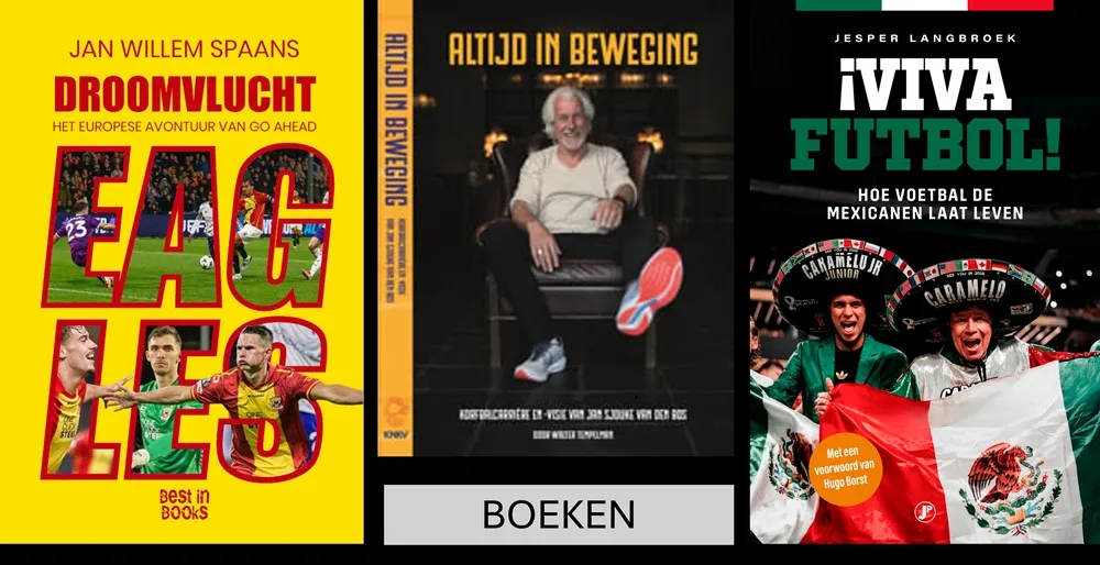 Droomvlucht HELDEN’s Sportboek van het Jaar, nieuwe boeken Langbroek en Tempelman